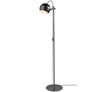 Lampadaire Halo Design DC Ø18 Noir/ Chêne