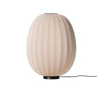 Lampadaire Haut/ovale Knit-Wit, Made By Hand, Ø65 cm , Pierre de Sable