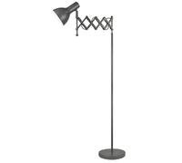 Lampadaire - Industriel - Articulé - Métal - Compatible LED - H153 cm
