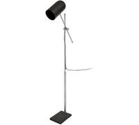 Lampadaire Industriel "Celeste" 142cm Noir & Argent