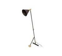 Lampadaire Industriel "Celeste" 148cm Noir & Or