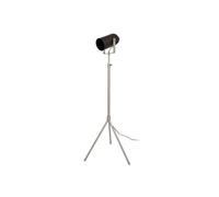 Lampadaire Industriel "Celeste" 163cm Noir & Argent