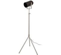 Lampadaire Industriel "Celeste" 163cm Noir & Argent Noir G