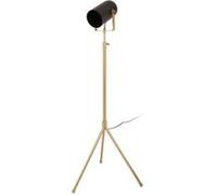 Lampadaire Industriel "Celeste" 163cm Noir & Or