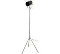 Lampadaire Industriel "Celeste" 189cm Noir & Argent