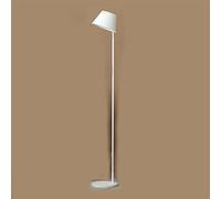 Lampadaire intelligent simple avec abat-jour - Contrôle et fonctionnement faciles - Idéal pour le salon, la chambre à coucher, la salle d'étude, l'éclairage de la maison moderne - Design élégant