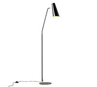 Lampadaire Norwich abat-jour réglable E27 hauteur 160 cm noir [lux.pro]