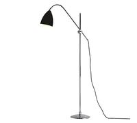 Lampadaire Joel Chrome & Noir