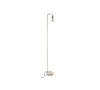 Lampadaire Keli en métal doré