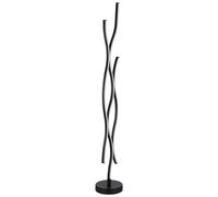 Lampadaire lampadaire lampe de salon LED métal noir mat H 135 cm