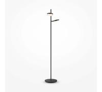 Lampadaire lampadaire lampe de salon spots LED réglable noir dimmable