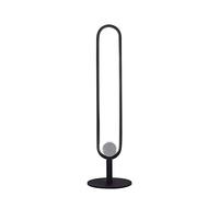 Lampadaire, lampadaire LED à personnalité simple, éclairage LED incurvé, alliage d'aluminium, lampadaire avec interrupteur à bouton-poussoir, adapté au bureau, au salon et à la chambre à coucher