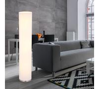 Lampadaire Lampe D'Appoint Lampe De Salon 3 Braises Blanc E27 H 110 Cm