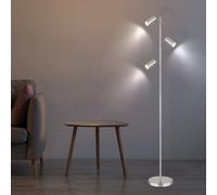 Lampadaire Lampe De Lecture Salon Spot Projecteur Orientable H 154 Cm