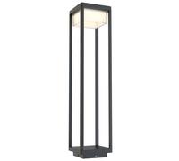 Lampadaire lampe d'extérieur lampadaire LED lampadaire aluminium noir H 80 cm IP65