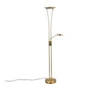 Lampadaire - LAMPENWELT.DE - Eda - Classique - LED - Liseuse avec variateur