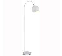 Lampadaire Lampes sur pied Plafonnier Chambre à coucher 1 flamme réglable blanc , métal, 1x douille E27, LxlxH 46x25x150 cm