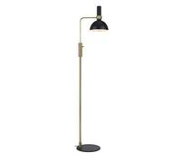 Lampadaire Led, 1xE27, max. 60W, IP20, noir et laiton brossé - Markslöjd - Larry