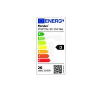 Lampadaire LED 20W 2800lm 4000K IK08 IP66 Ikl. STRETON 36228