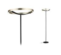 Lampadaire Led 3-Step-Dim Melira 2700k 1570mm 1025lm ${Dimmbar_Namng} 17,5w Noir Mat#Doré