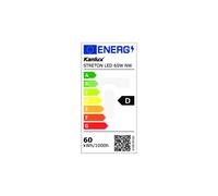 Lampadaire LED 60W 8400lm 4000K IK08 IP66 Ikl. STRETON 36230