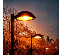 Lampadaire LED 60W Ambre Arrow Dimmable 1-10V