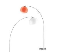 Lampadaire LED à hauteur réglable avec télécommande, changement de couleur RGB, 8,5W 806lm blanc chaud, lxh 110x180 cm
