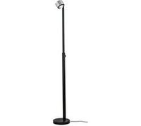 Lampadaire LED Aldan 2700K 827lm / 473lm 8,5W / 7W Noir#Alu brossé Noir#Alu brossé G