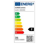 Lampadaire led articulé blanc -