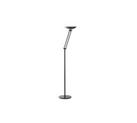 Aluminor Lampadaire Lib - Led intégré - 30,5W -Bras et tête articulés - Variateur d'intensité - Noir