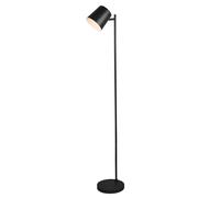 Lampadaire Led Blake Avec Batterie, Dimmable, Noir Noir