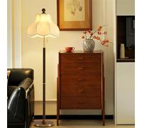 Lampadaire LED Contemporain Luxe Lampe Sur Pied pour Salon Chambre à Coucher Style Rétro Américain Décoratif Maison Hôtel