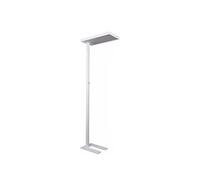 Lampadaire LED de bureau LUMANOVA IP40 / 4000 K / 80 W alu blanc