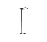 Lampadaire LED de bureau LUMANOVA IP40 / 4000 K / 80 W alu noir