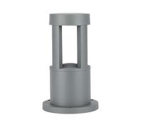 Lampadaire LED Éclairage Allée Chemin Aluminium Gris D'Extérieur IP65 H 25 CM