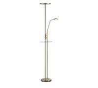Lampadaire LED fixe, 18+5W, IP20, laiton antique - Markslöjd - Friend