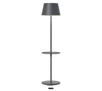 Lampadaire LED Garçon sompex gris, Designer Lexis Kraft, 78/114/150 cm; Schirm 22 cm