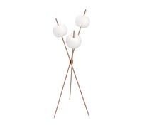 Lampadaire LED Kushi H 140cm frame glossy copper