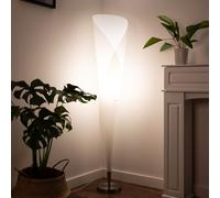 Lampadaire LED Lampadaire à Vasque Couloir Nickel Mat Lampadaire