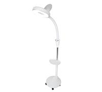 Lampadaire LED, Lampe de Maquillage pour Cils à Lumière Froide Lampe de Lune pour Extensions de Cils, Lampe de Cils de Lumière de Lune Lampe de Beauté Réglable avec Loupe