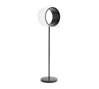 Magis Lampadaire LED Lost H 140cm noir/blanc H 140cm/structure tube d'acier laqué/interrupteur tactile avec fonction gradateur
