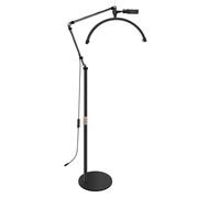 Lampadaire LED - LPNOVE - Demi-Lune - 20W - Luminosité réglable 0-100% - Température 3000K-6000K