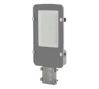 Lampadaire LED, projecteur d'extérieur, résistant à la poussière, gris, aluminium, IP65, L 41,76 cm