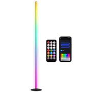 Lampadaire Led Rgbic 16 Millions De Couleurs Avec Contrôle App Et Télécommande - Musique Sync, Modes De Scène Et Timer
