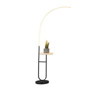 Lampadaire LED Table d'appoint et lampadaire moderne créatif avec table pour salon, bureau, chambre à coucher