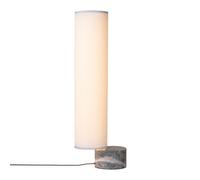 Lampadaire LED Unbound H 80cm WxDxH 13.8x17x80cm/base grey marble H 9.6cm