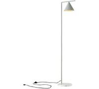 Lampadaire Leicester à abat-jour conique E27 hauteur 160 cm blanc [lux.pro]