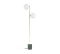 Lampadaire Lonela finition marbre vert