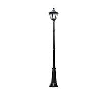 Lampadaire lumières extérieur, réverbère traditionnel E27 tête unique extérieur IP65 verre étanche pilier haut pôle lumière européenne rétro aluminium Pat