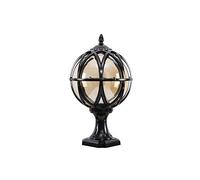 Lampadaire Lumières Extérieures, Vintage E27 Étanche Extérieur Pelouse Pilier Lumière Extérieur Résistant À La Pluie Européen Patio Villa Jardin Colonne Lampe Balcon Porte Éclairage Public Paysage Po